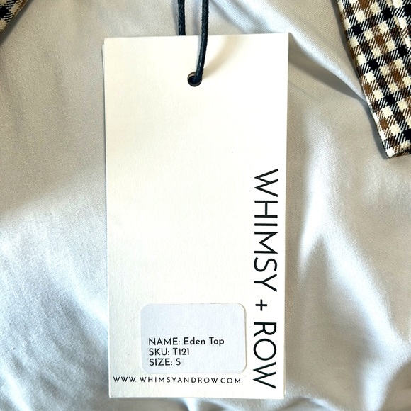 Whimsy + Row company. Plaid too. Size small. Never worn - Picture 3 of 3